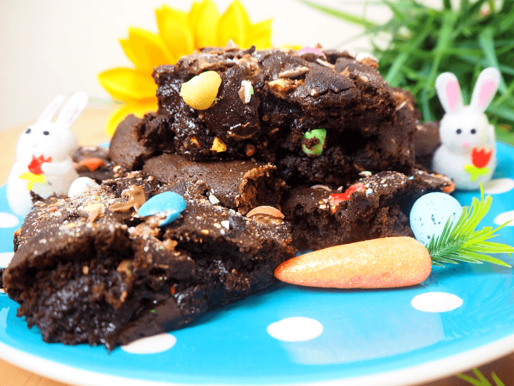 Easter Egg Chocolate Brownies