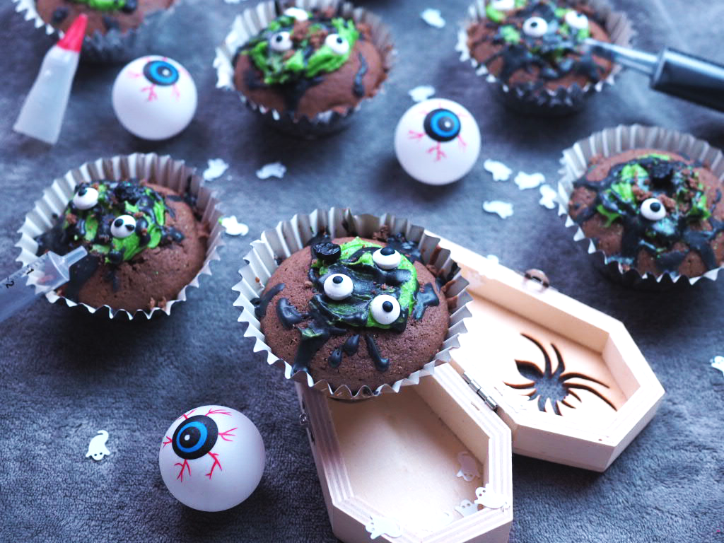 Frankensteins revenge cupcakes 2